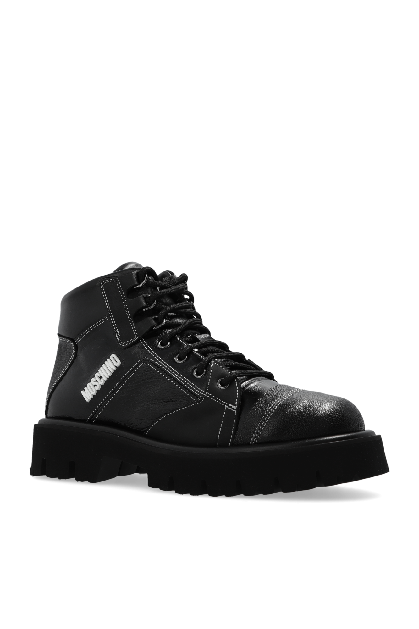 Moschino best sale boots mens